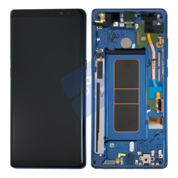 Samsung N950F Galaxy Note 8 LCD Display + Touchscreen + Frame GH97-21065B/GH97-21066B Blue