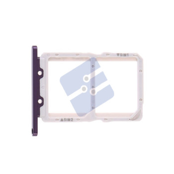 Huawei Honor 20 Pro (YAL-L41) Simcard holder + Memorycard Holder 51661MKL Purple