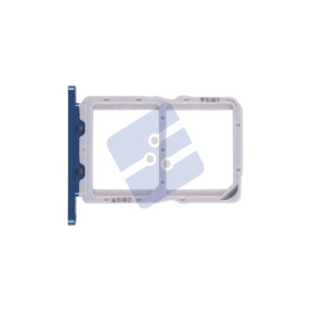 Huawei Honor 20 Pro (YAL-L41) Simcard holder + Memorycard Holder 51661MYX Blue