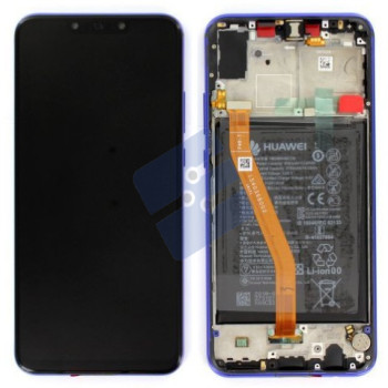 Huawei Nova 3 (PAR-LX1) LCD Display + Touchscreen + Frame Incl. Battery and Parts 02352BTW Purple