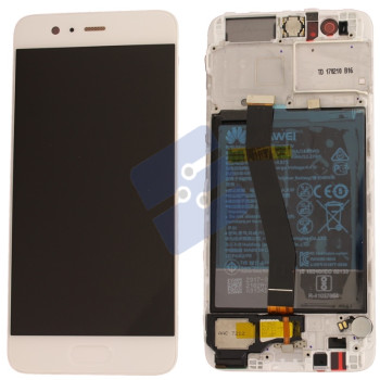Huawei P10 LCD Display + Touchscreen + Frame - 02351DJF/02351DGF - Incl. Battery And Parts - Gold
