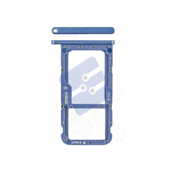 Huawei P20 Lite (ANE-LX1) Simcard holder + Memorycard Holder 51661HKL Blue