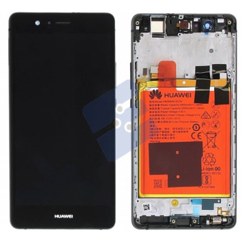 Huawei P9 Lite LCD Display + Touchscreen + Frame Black Incl. Battery and Parts 02350TRB 02350TMU