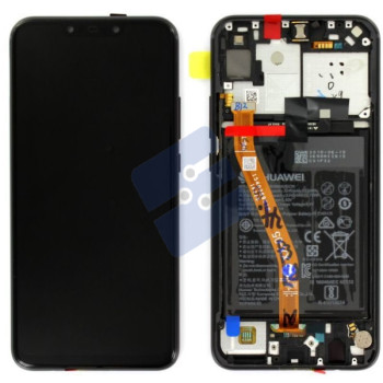 Huawei P Smart+ (INE-LX1) LCD Display + Touchscreen + Frame Incl. Battery and Parts 02352BUE Black