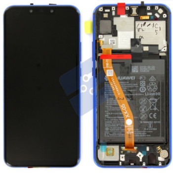 Huawei P Smart+ (INE-LX1) LCD Display + Touchscreen + Frame Incl. Battery and Parts 02352BUH Purple