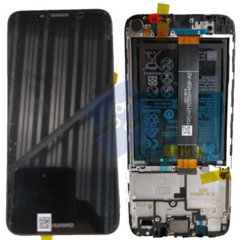 Huawei Y5 (2018)/Y5 Prime (2018) (DRA-LX2) LCD Display + Touchscreen + Frame Black Incl. Battery and Parts 02351XHU
