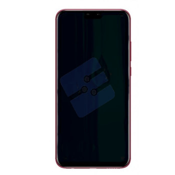 Huawei Y9 (2019) (JKM-LX1) LCD Display + Touchscreen + Frame Incl. Battery and Parts 02352MTE Red