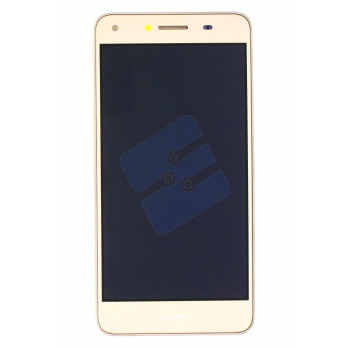 Huawei Y6 II Compact (LYO-L21) LCD Display + Touchscreen + Frame Incl. Parts 97070PEN;97070PMY Gold