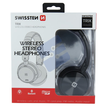 Swissten Trix Stereo Headphones - 52510500 - Wireless  - Black