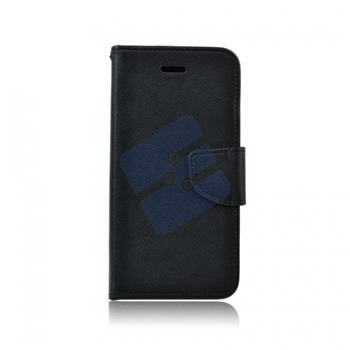Swissten iPhone 12/iPhone 12 Pro Book Case - Fancy - Black