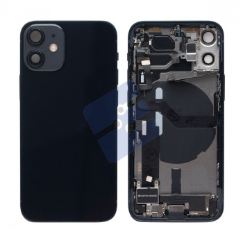 Apple iPhone 12 Mini Backcover - With Small Parts - Black