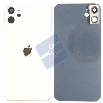 Apple iPhone 11 Backcover Glass (Wide Camera Opening) - White