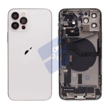 Apple iPhone 12 Pro Backcover - With Small Parts - Silver