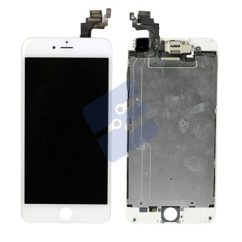 Apple iPhone 6 Plus LCD Display + Touchscreen - Refurbished OEM - Assembly - White