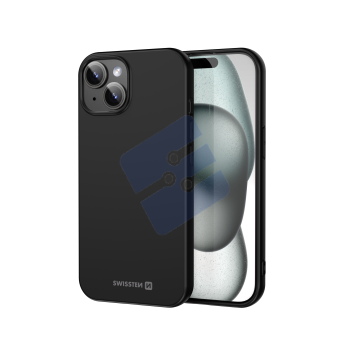 Swissten iPhone 15 Soft Joy Case - 34500310 - Black