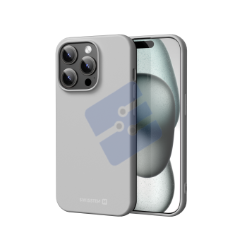 Swissten iPhone 15 Pro Soft Joy Case - 34500316 - Grey