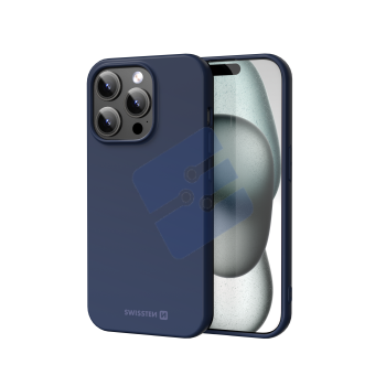 Swissten iPhone 15 Pro Soft Joy Case - 34500317 - Blue