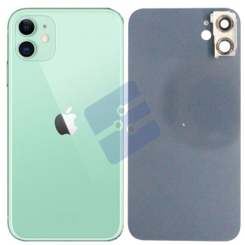 Apple iPhone 11 Backcover Glass - (Wide Camera Opening) - Green