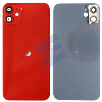 Apple iPhone 11 Backcover Glass -  (Wide Camera Opening) - Red