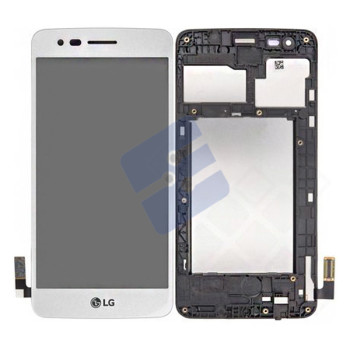 LG K8 (2017) LCD Display + Touchscreen + Frame M200N Silver