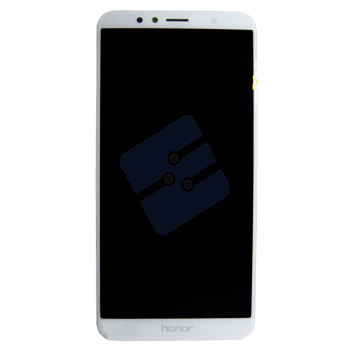 Huawei Honor 7A (AUM-AL00) LCD Display + Touchscreen + Frame Incl. Battery and Parts 02351WER White