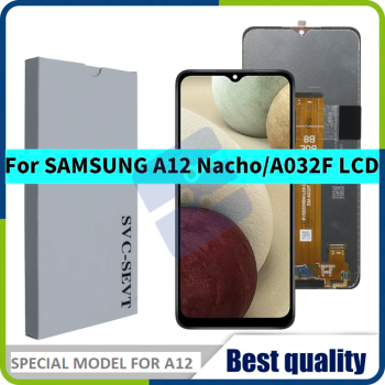 Samsung SM-A127F Galaxy A12 Nacho LCD Display + Touchscreen - Black- Special Model (OEM ORIGINAL)
