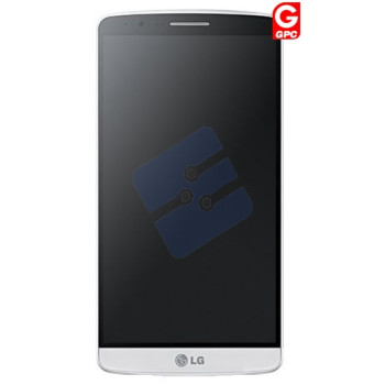 LG G3 (D855) LCD Display + Touchscreen + Frame  White