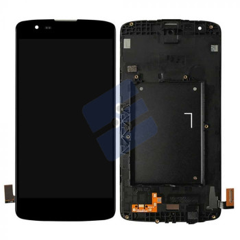LG K8 (K350n) LCD Display + Touchscreen + Frame  Black