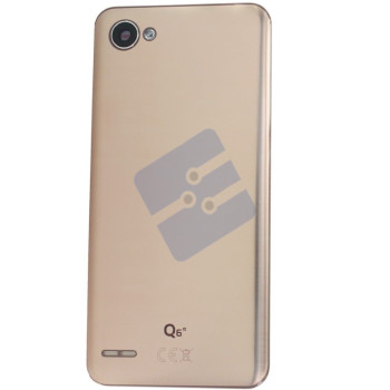 LG Q6 (LGM700N) Backcover Incl. Camera Lens and Adhesive Tape ACQ89691204 Gold