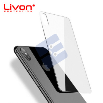 Livon Apple iPhone X Tempered Glass For Rear 0.3mm - 2,5D