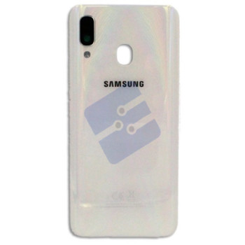 Samsung SM-A405F Galaxy A40 Backcover + Camera Lens White