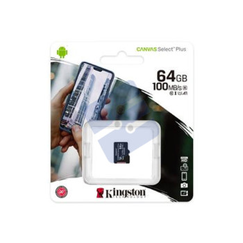 Kingston MicroSD Card - SDCS2/64GBSP - 64GB