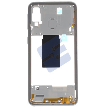 Samsung SM-A405F Galaxy A40 Midframe GH97-22974B White