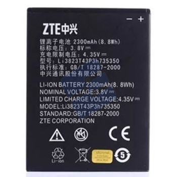ZTE N986/N9835/Q802/Z975/U988 Battery Li3823T43P3h735350 - 2300 mAh