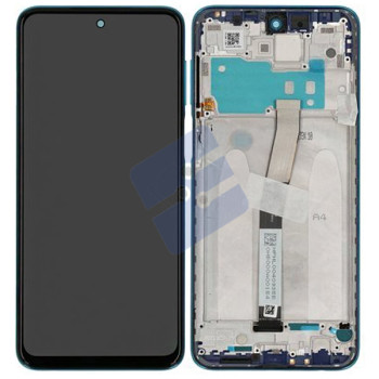 Xiaomi Redmi Note 9 Pro (M2003J6B2G)/Redmi Note 9S (M2003J6A1G)/Redmi Note 9 Pro Max (M2003J6B1I)/Redmi Note 10 Lite (M2002F4LG)/Poco M2 Pro (M2003J6CI) LCD Display + Touchscreen + Frame - 560005J6B200 - Blue