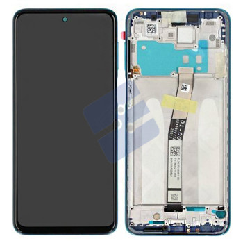 Xiaomi Redmi Note 9S (M2003J6A1G)/Redmi Note 9 Pro (M2003J6B2G)/Redmi Note 9 Pro Max (M2003J6B1I)/Redmi Note 10 Lite (M2002F4LG)/Poco M2 Pro (M2003J6CI) LCD Display + Touchscreen + Frame - 560003J6A100 - Blue