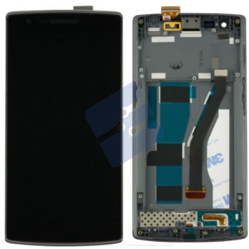 OnePlus One LCD Display + Touchscreen + Frame - Black