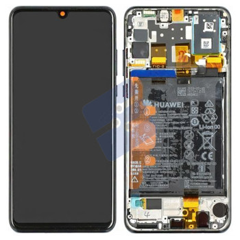 Huawei P30 Lite New Edition (MAR-L21BX) LCD Display + Touchscreen + Frame - 02353FPX/02353DQU - Black
