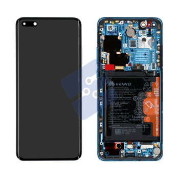 Huawei P40 Pro (ELS-NX9) LCD Display + Touchscreen + Frame - 02353PJJ - Blue