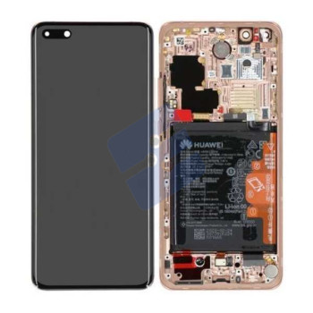 Huawei P40 Pro (ELS-NX9) LCD Display + Touchscreen + Frame Incl. Battery and Parts 02353PJL Gold