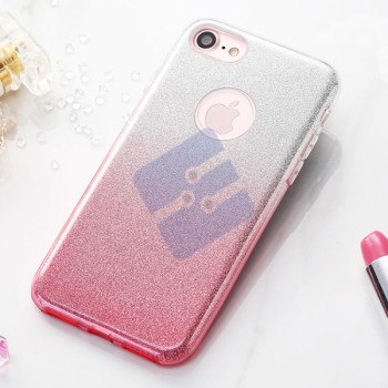 Fshang iPhone 7/iPhone 8/iPhone SE (2020) TPU Case - Rose Gradient Series - Pink