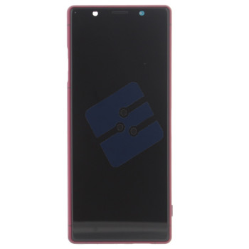 Sony Xperia 5 (J8210,J8270,J9210) LCD Display + Touchscreen + Frame 1319-9456 Red