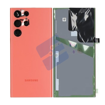 Samsung SM-S908B Galaxy S22 Ultra Backcover - GH82-27457H - Red