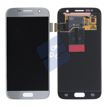 Samsung G930F Galaxy S7 LCD Display + Touchscreen - GH97-18523B/GH97-18761B - Silver