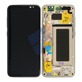 Samsung G950F Galaxy S8 LCD Display + Touchscreen + Frame GH97-20457F Gold