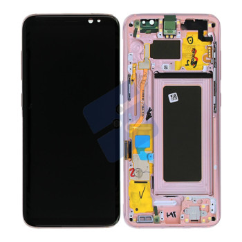 Samsung G950F Galaxy S8 LCD Display + Touchscreen + Frame - GH97-20457E/GH97-20473E - Pink
