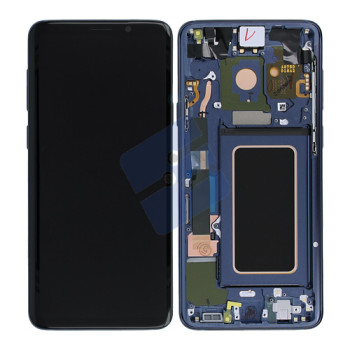 Samsung G965F Galaxy S9 Plus LCD Display + Touchscreen + Frame - GH97-21691D/GH97-21692D - Blue