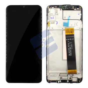 Samsung SM-M336B Galaxy M33 LCD Display + Touchscreen + Frame - GH82-28492A/GH82-28669A - Black