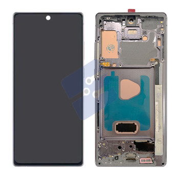 Samsung SM-N980F Galaxy Note 20/SM-N981F Galaxy Note 20 5G LCD Display + Touchscreen + Frame - OLED Premium Quality - Grey