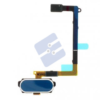 Samsung G920F Galaxy S6 Home button Flex Cable + Button GH96-08166D Cyan Blue